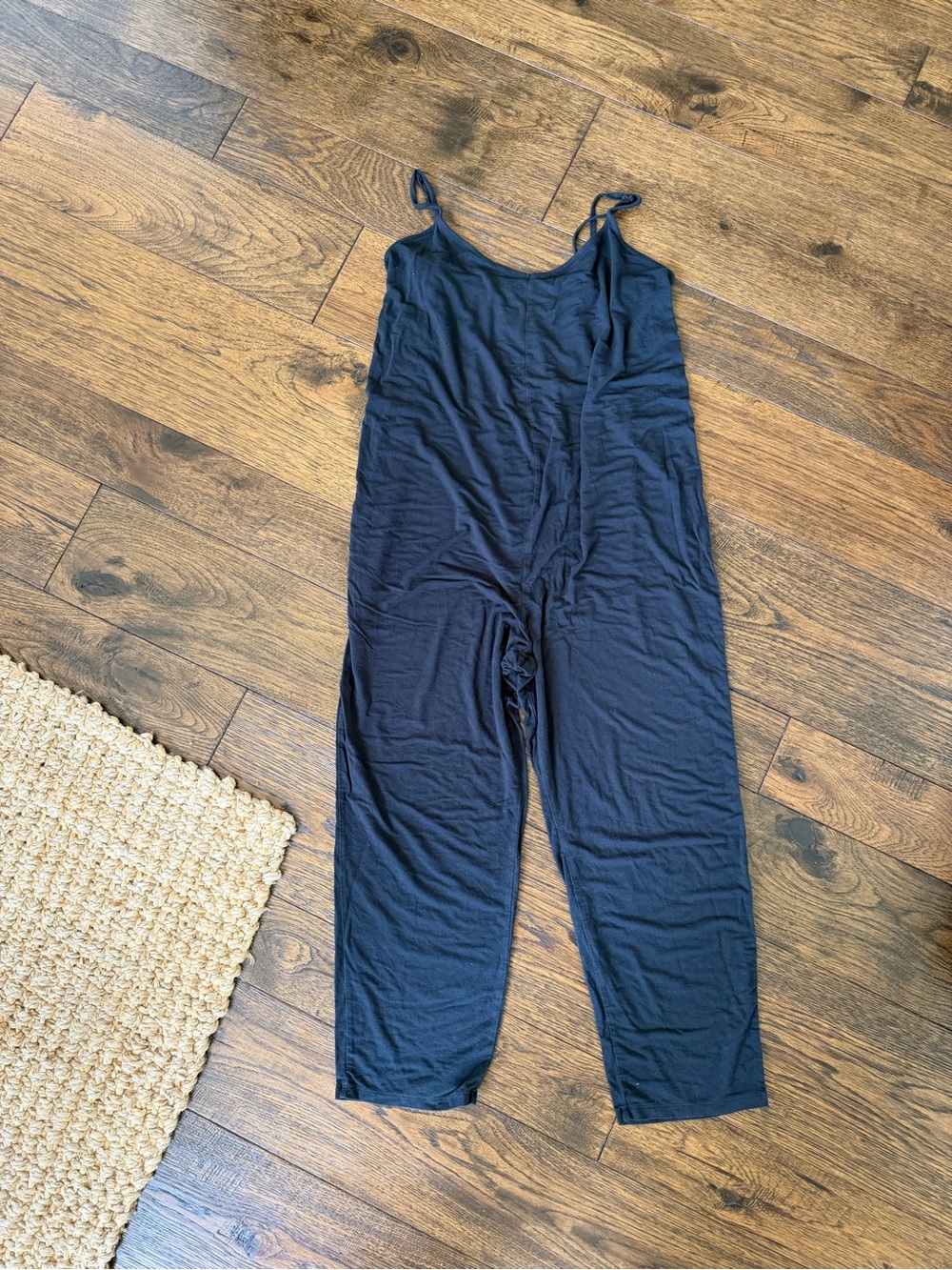 The Nines by HATCH Black Maternity Jumpsuit